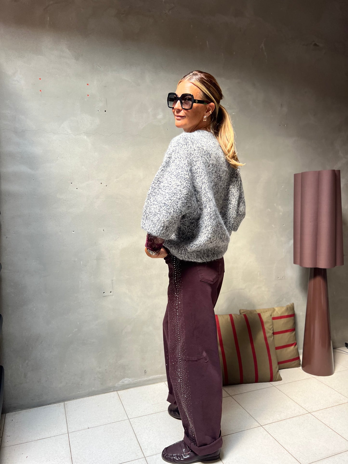CLOUD KNIT GREY