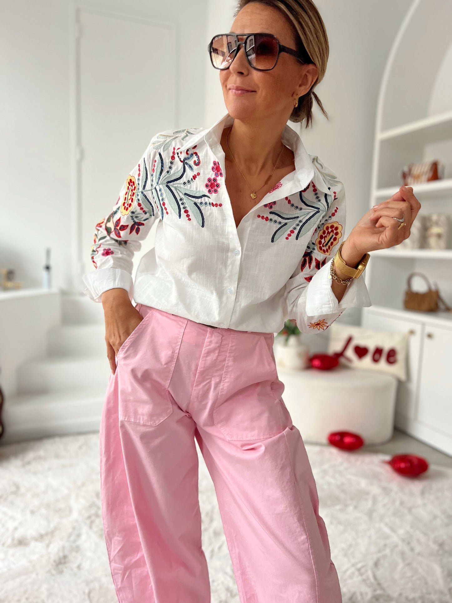 NARCIS BLOUSE SEQUIN