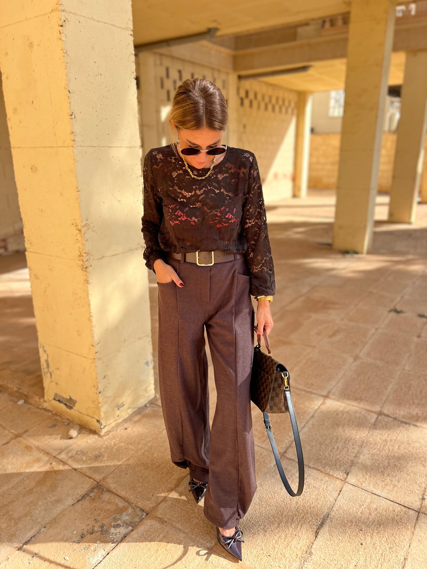 HARVEST PANTALON BROWN