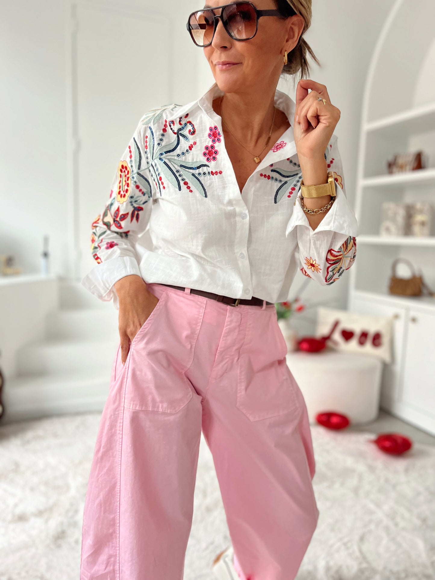 NARCIS BLOUSE SEQUIN