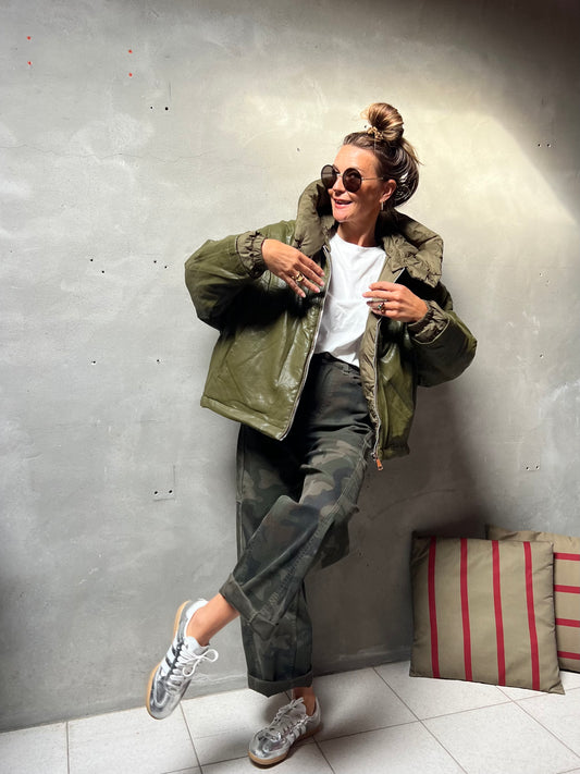 JONAH PUFFER JACKET OLIVEGREEN