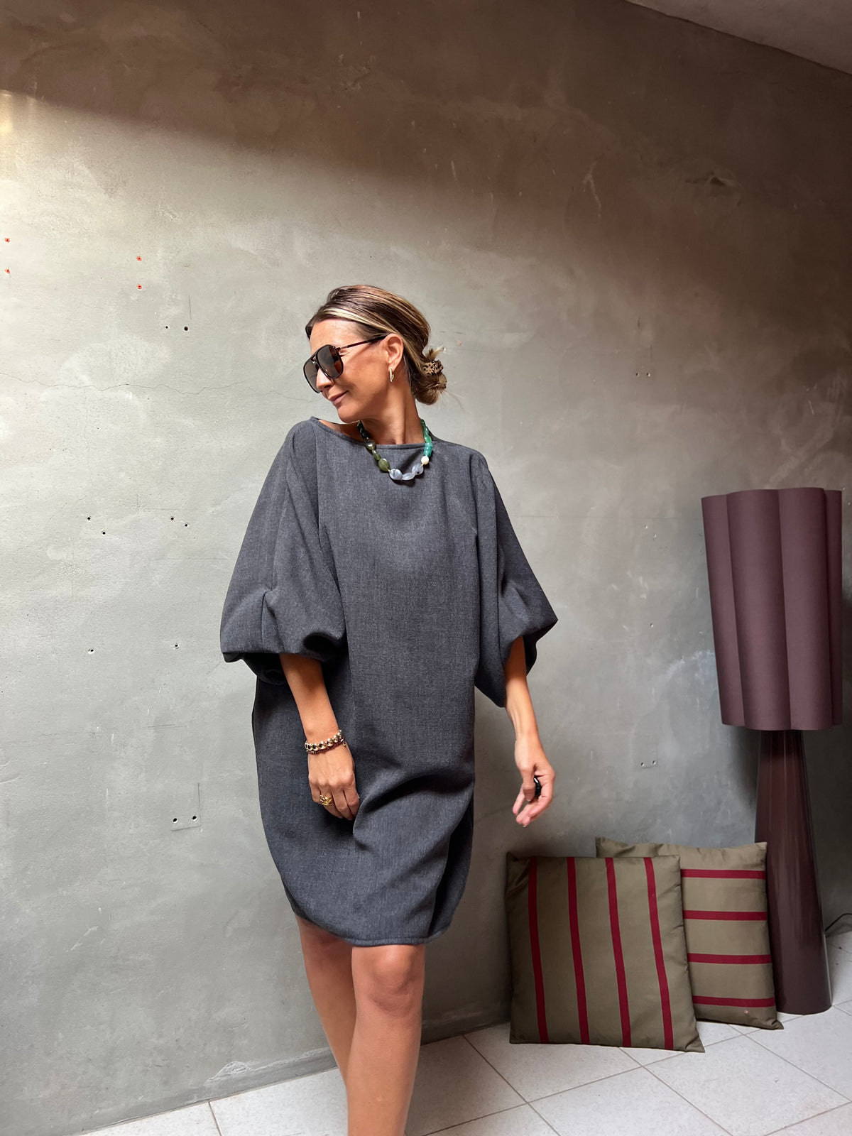 YSÉ DRESS GREY