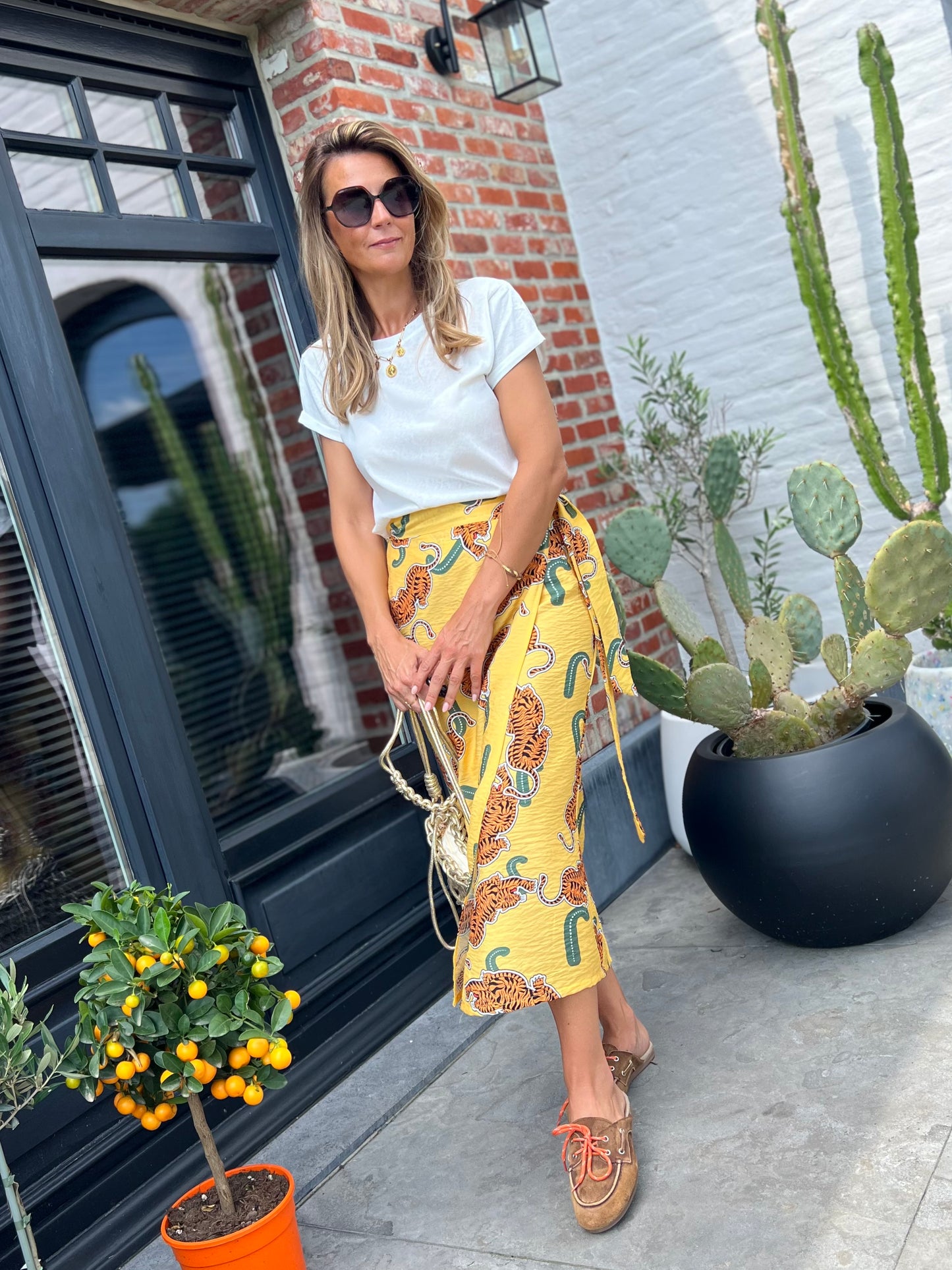 CARLA SKIRT YELLOW