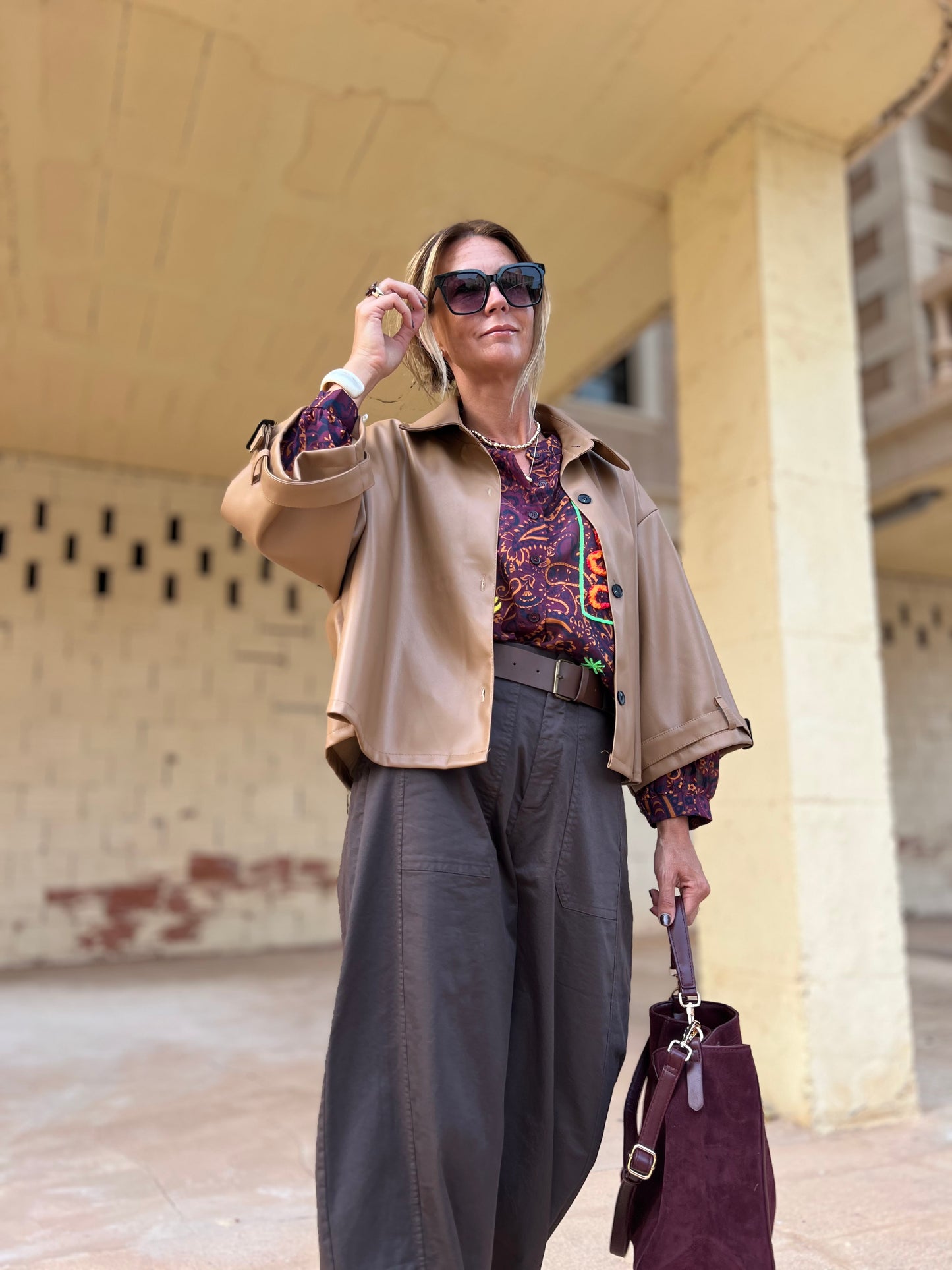 THE CITY JACKET CAMEL