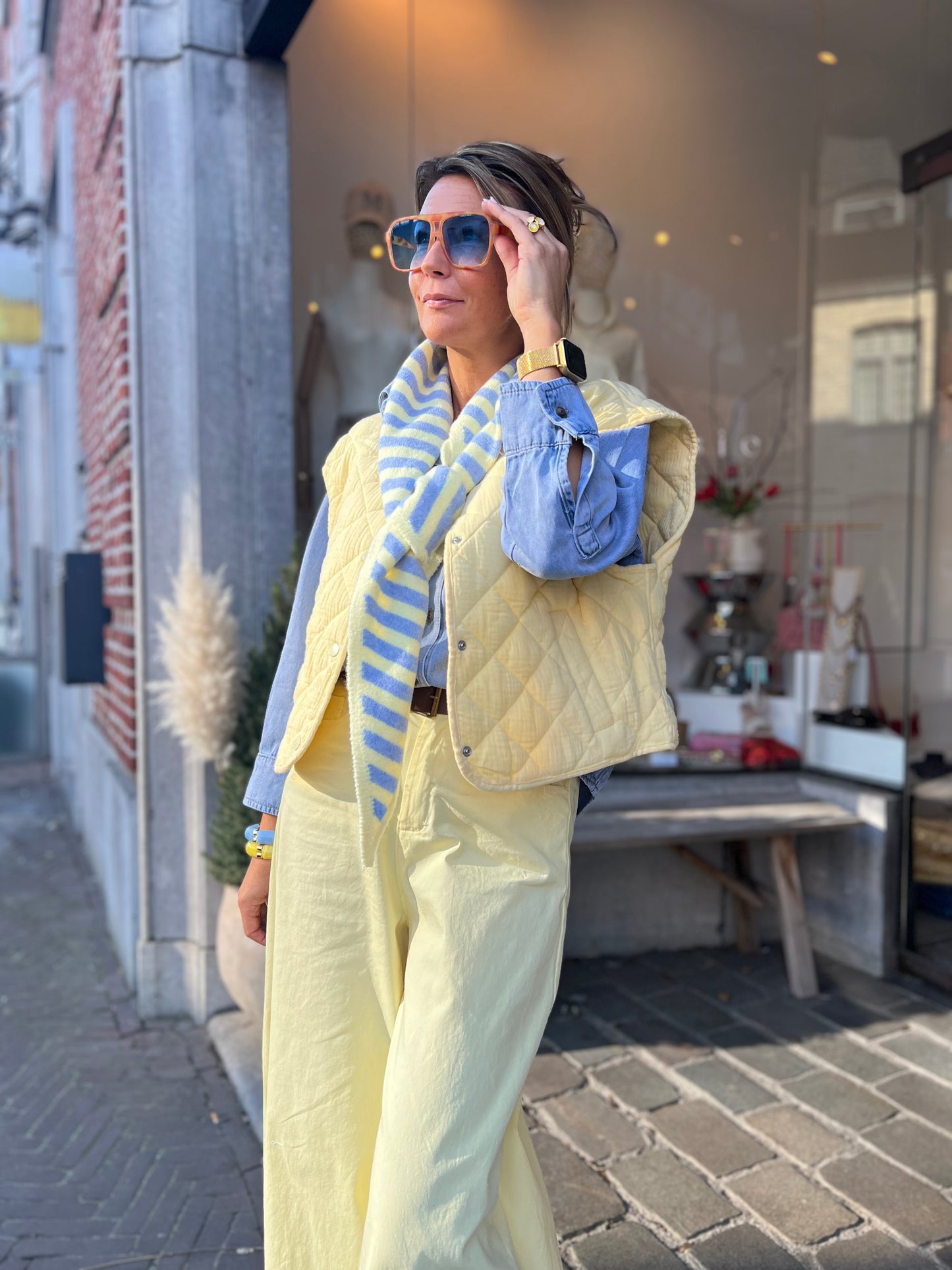JAY GILET SOFTYELLOW