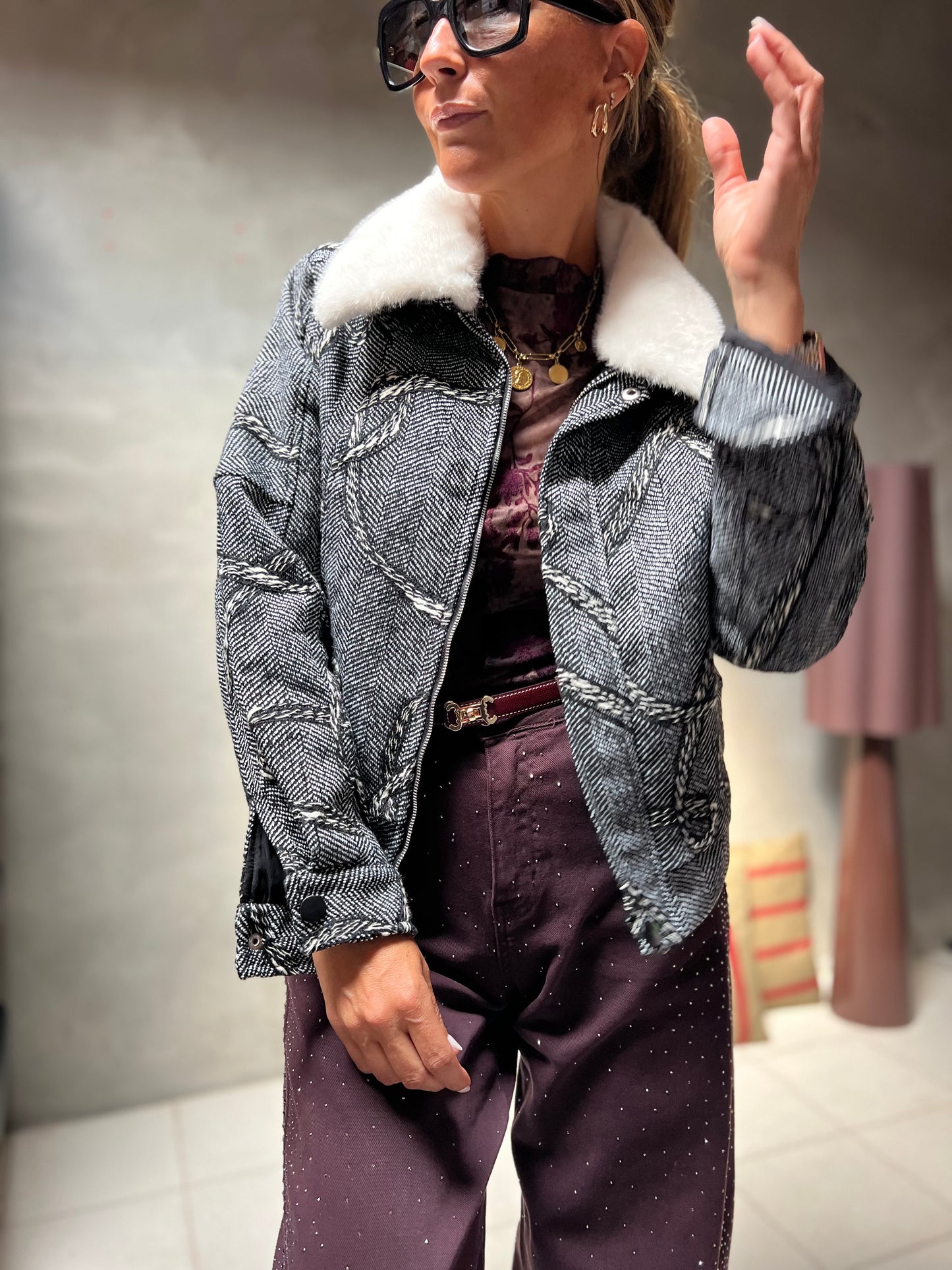 COLETTE TWEED JACKET