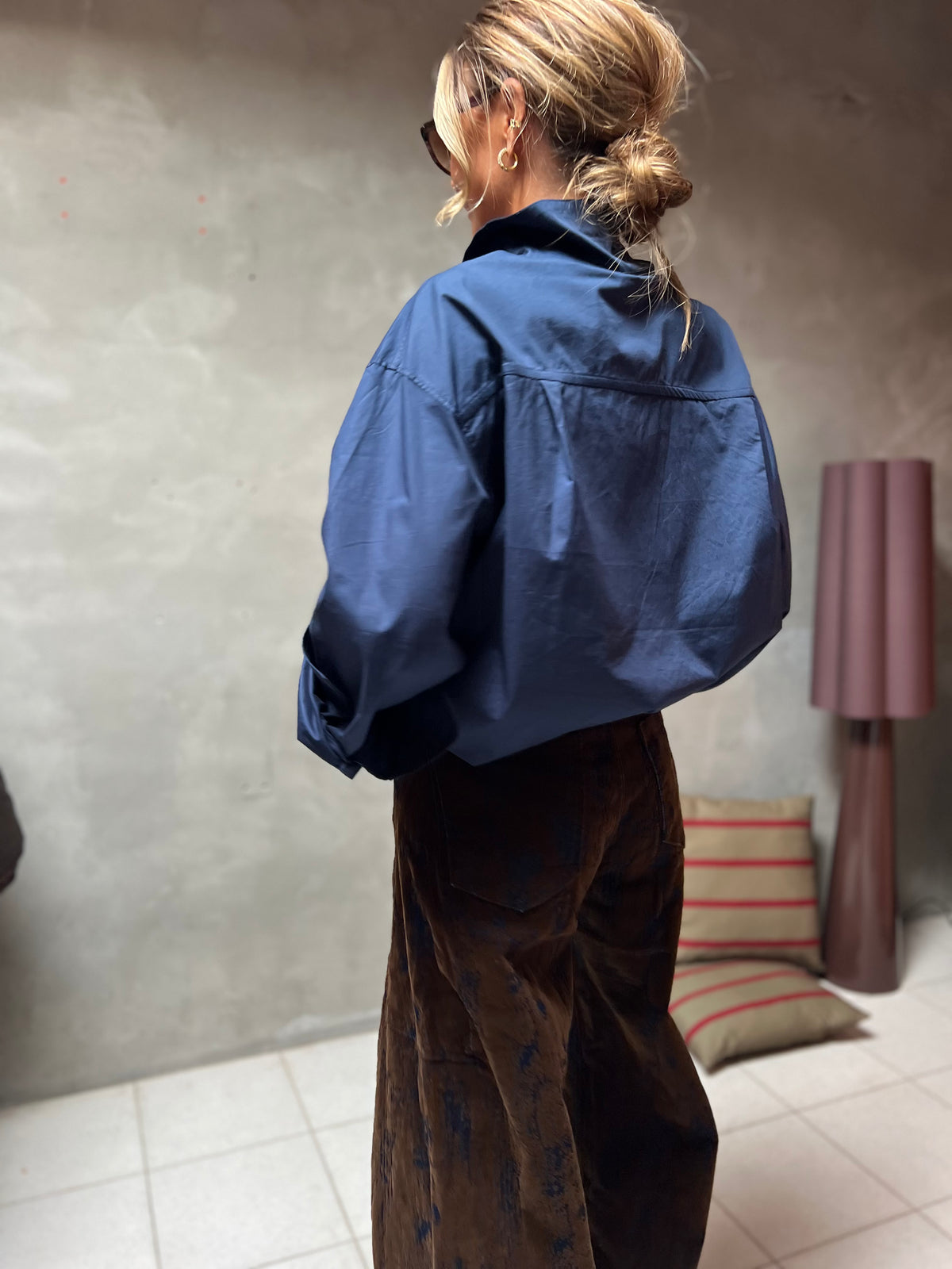 HÉLÈNE BLOUSE BLUE