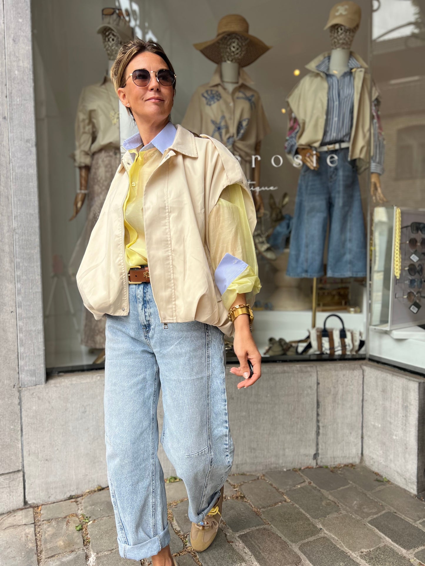 BLUE BREEZE BLOUSE