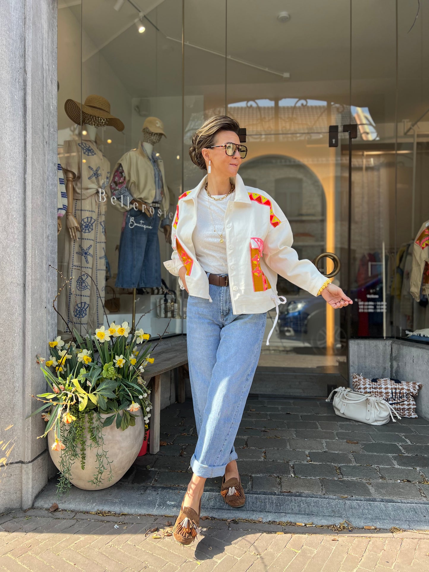 MISSI JACKET CAMEL CRÉME