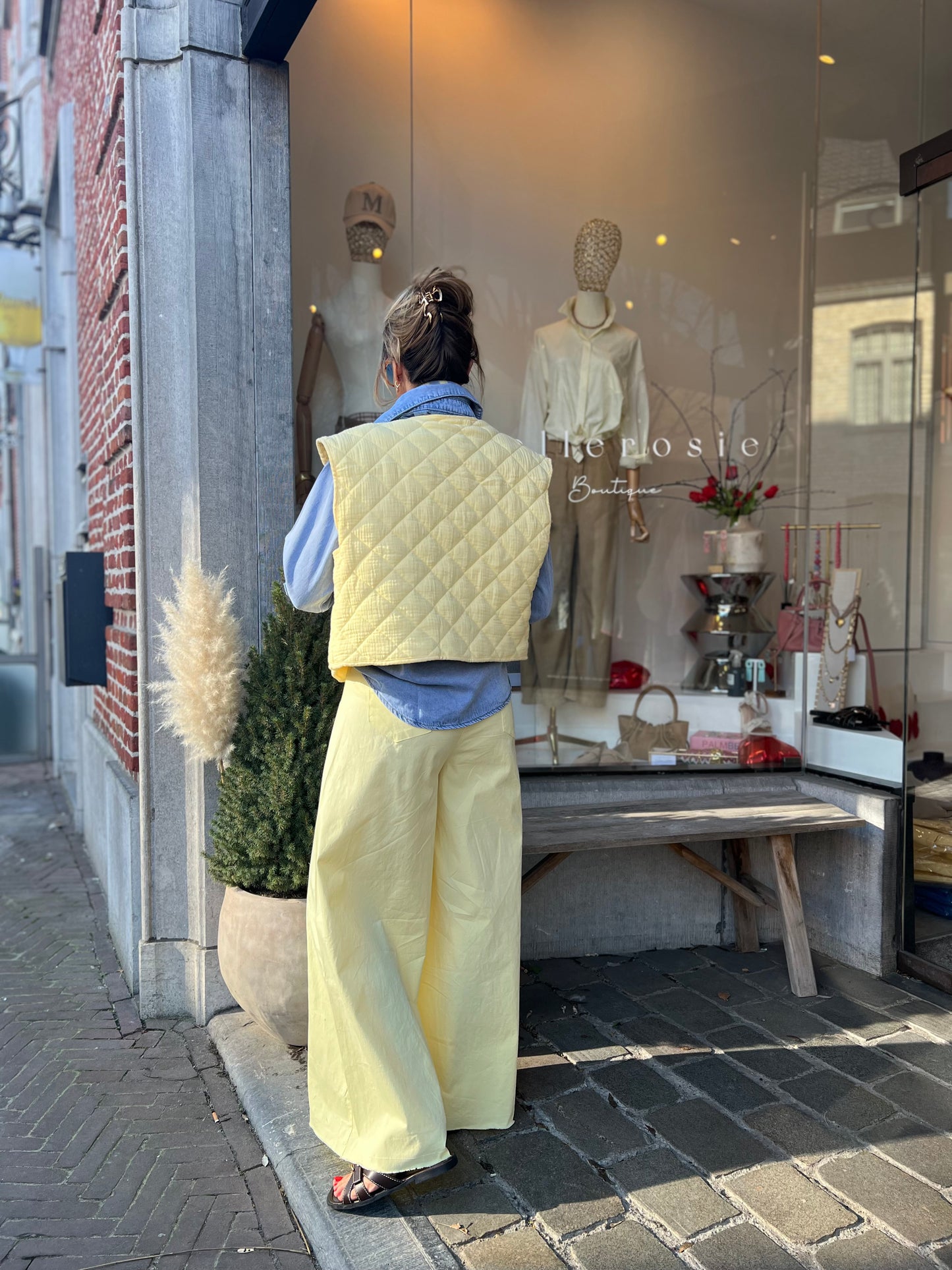 JAY GILET SOFTYELLOW