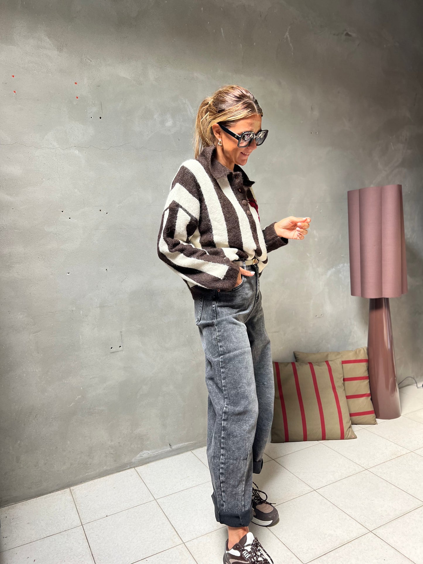 L.A. SWEATER CHOCOLAT