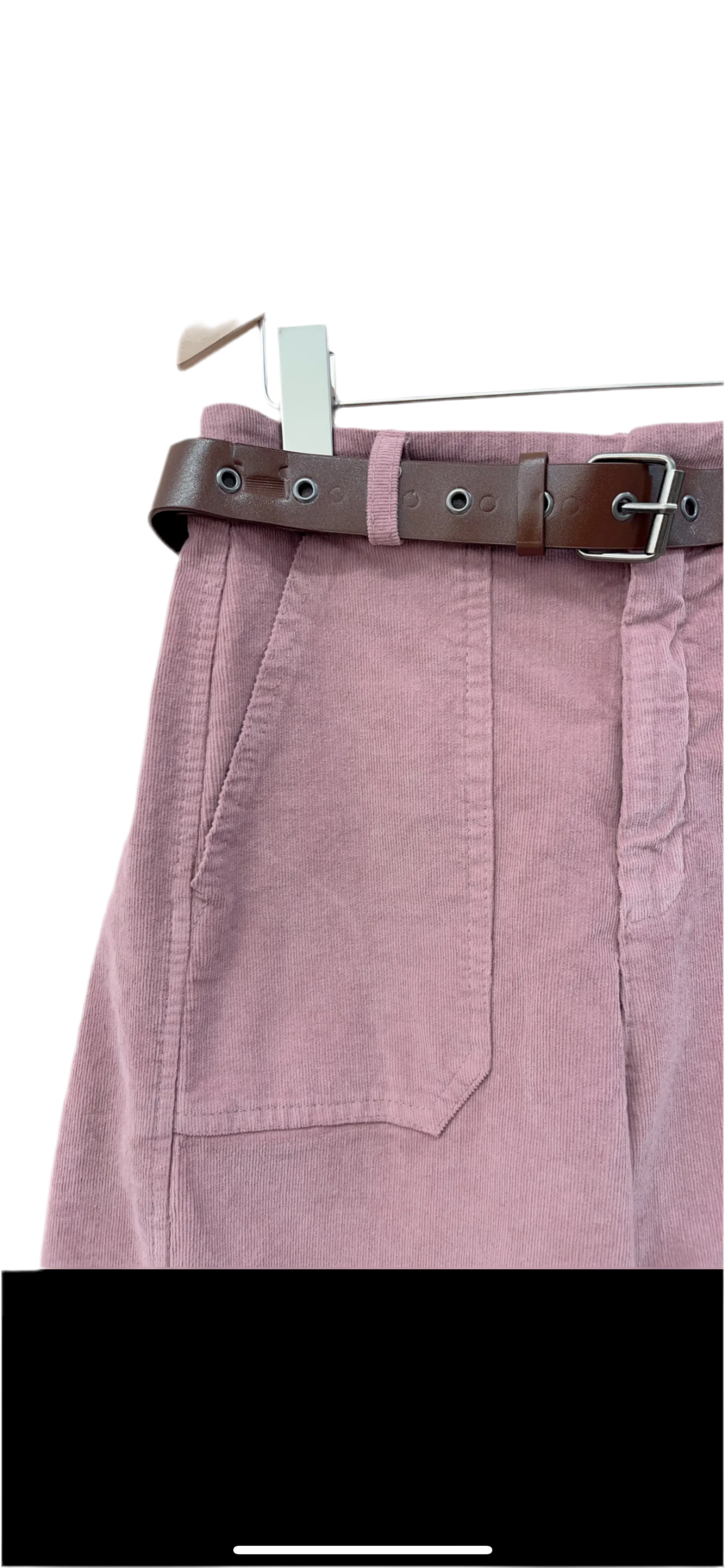 BARREL PANTS DUSTY PINK