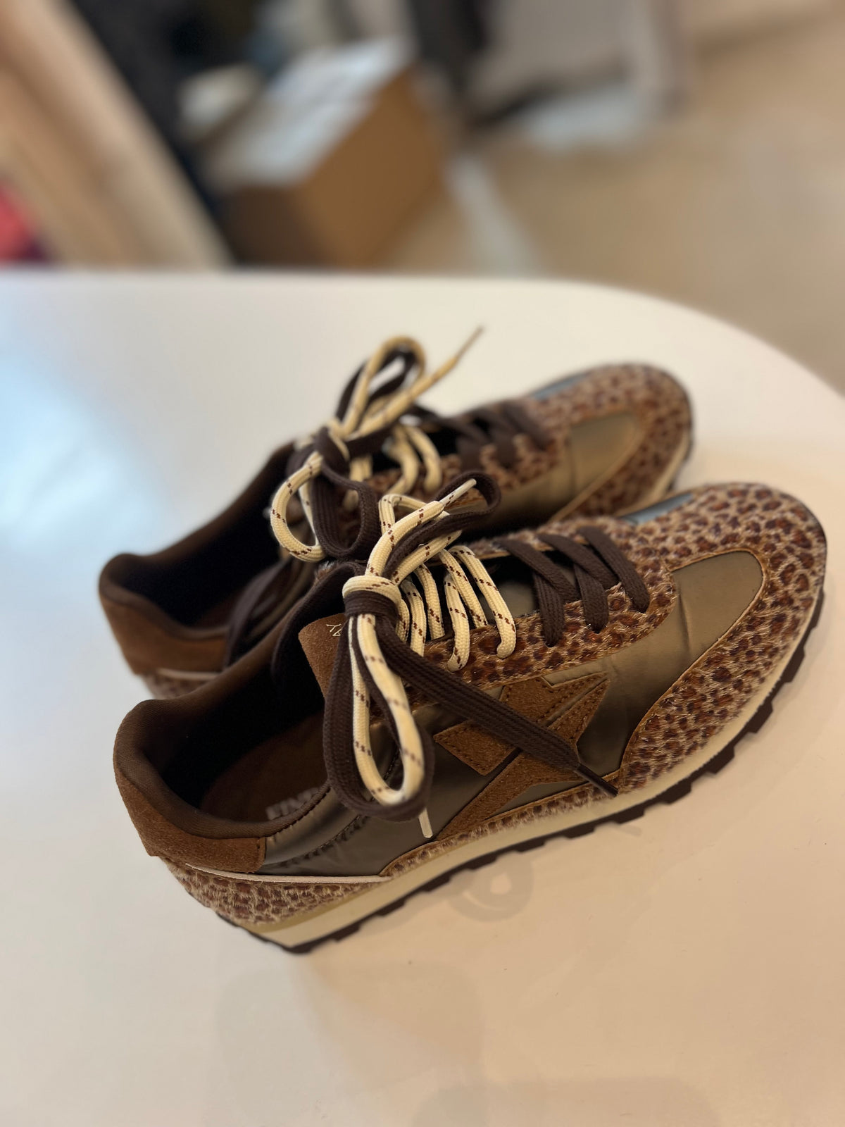 SAM LÉOPARD SNEAKERS