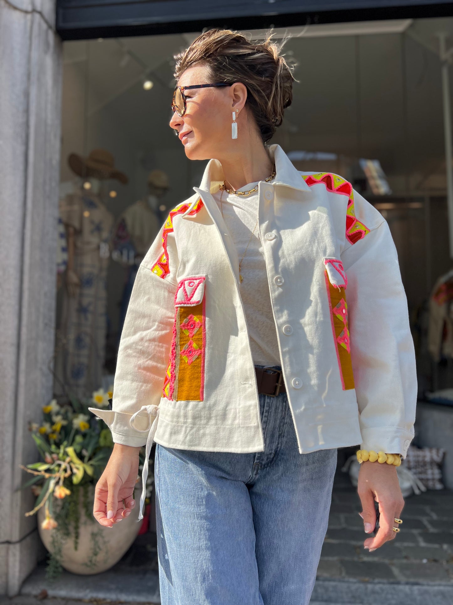 MISSI JACKET CAMEL CRÉME