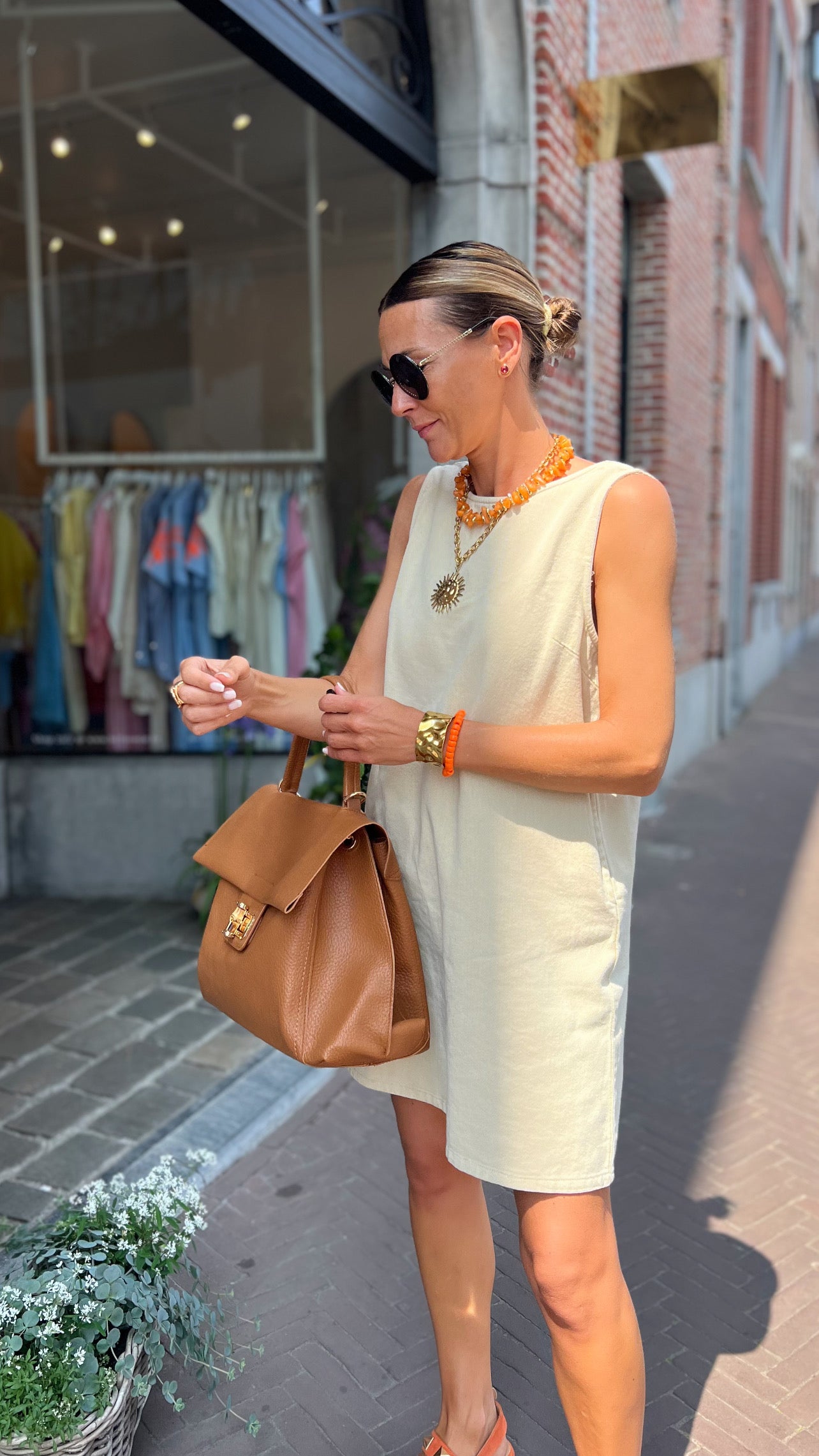 CORINNE HANDTAS COGNAC