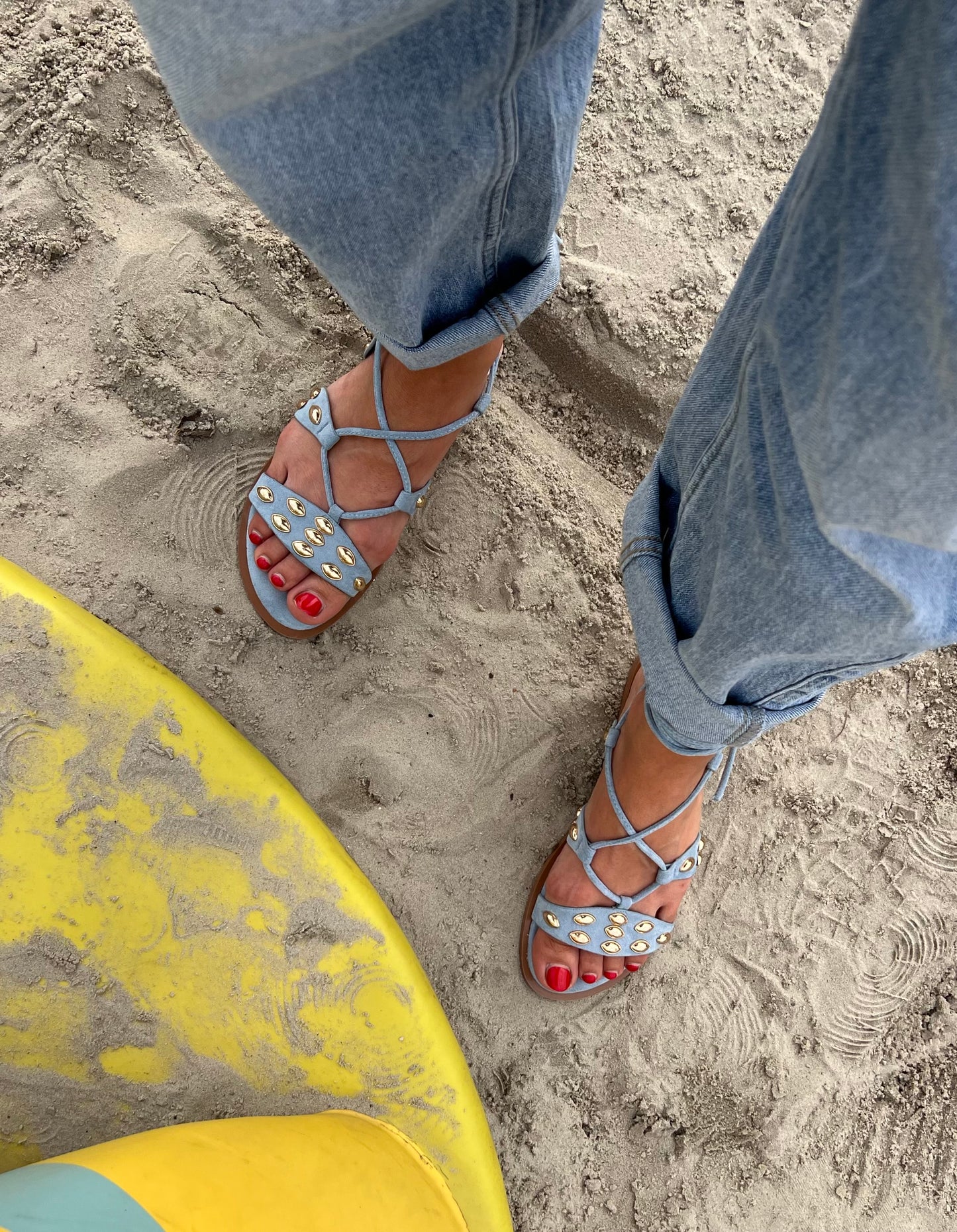 COMO SANDALEN BLUE