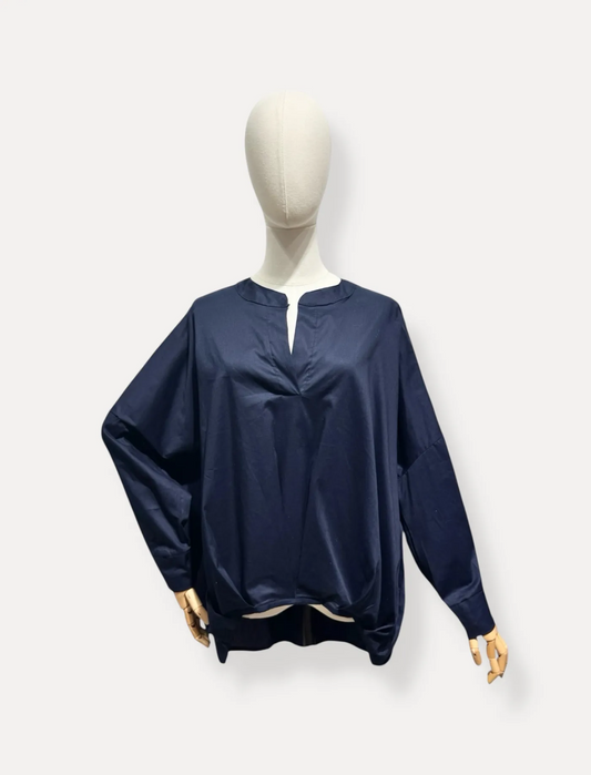FIONA BLUE BLOUSE