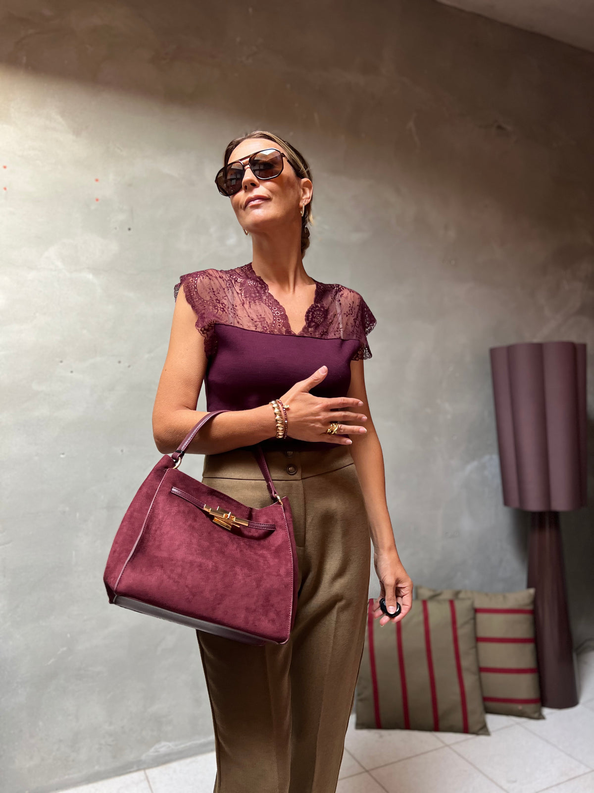 BAG WINERED
