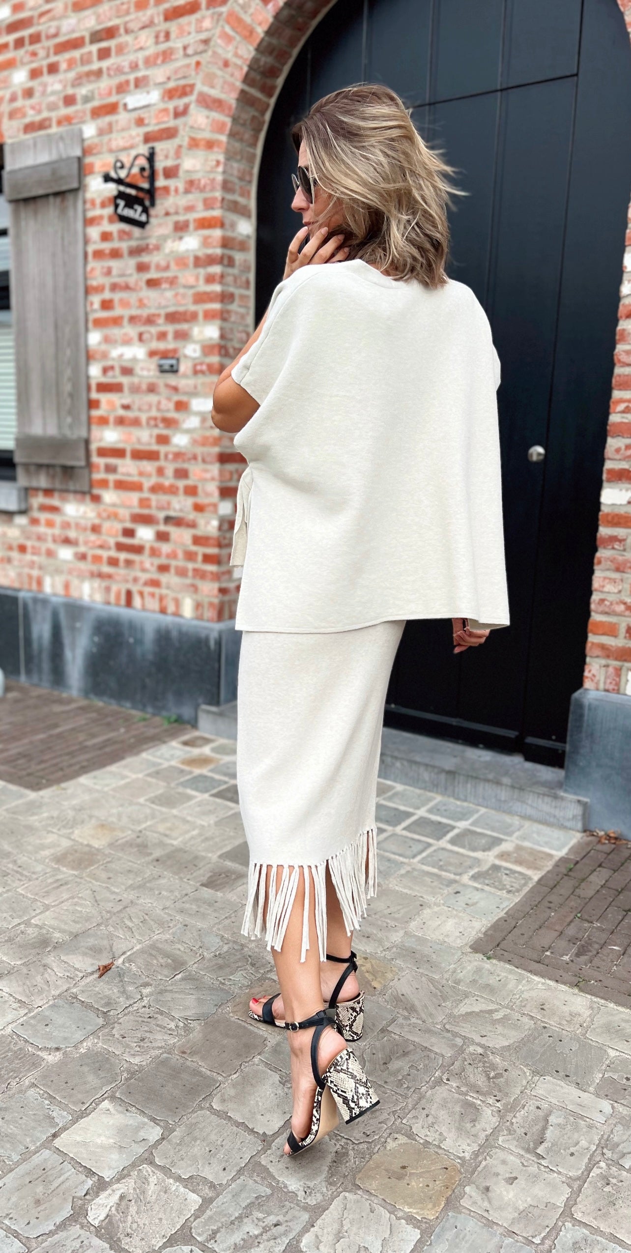 TOYA FRINGLE SKIRT