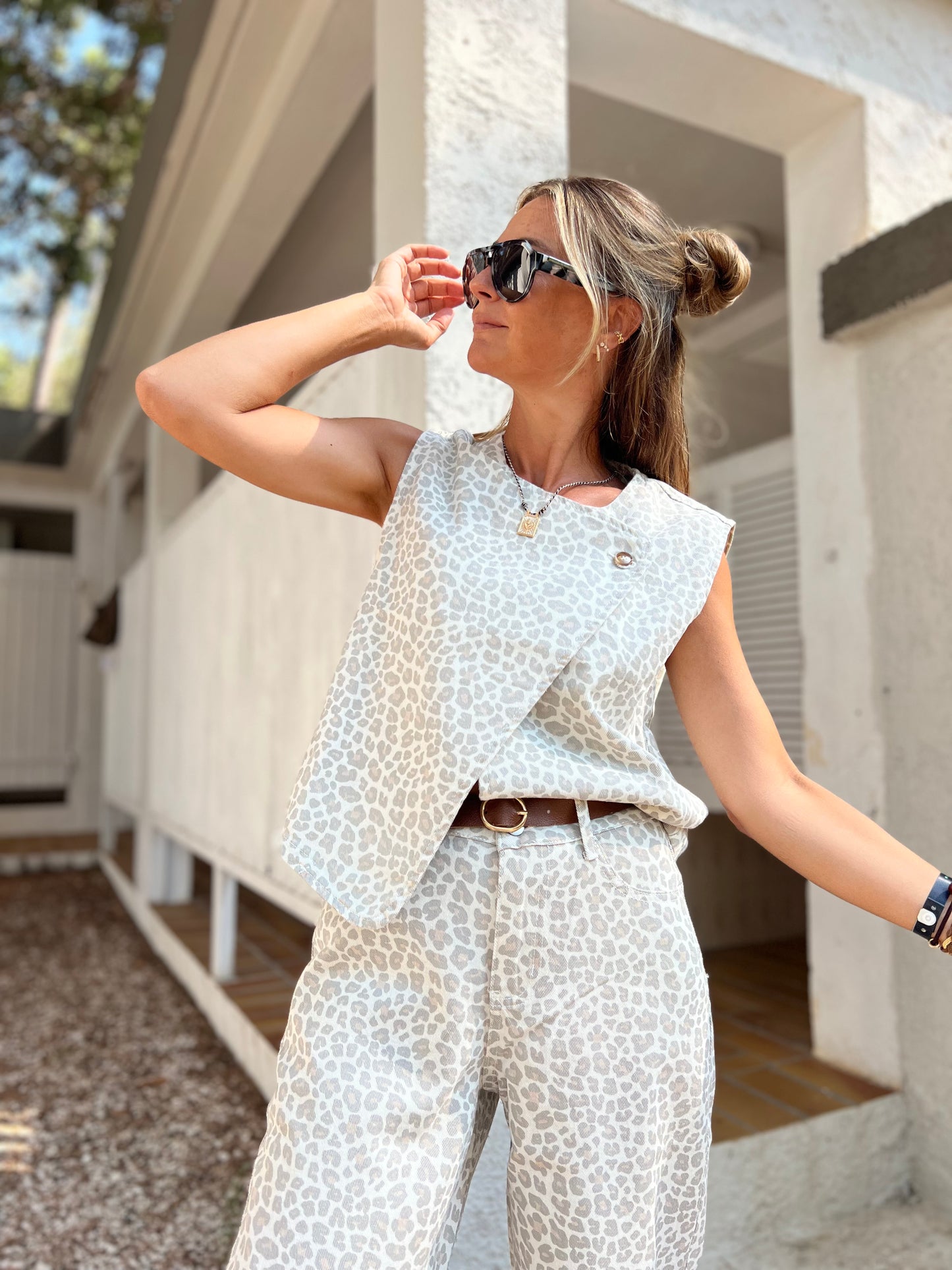 SOFT LÉOPARD GILET