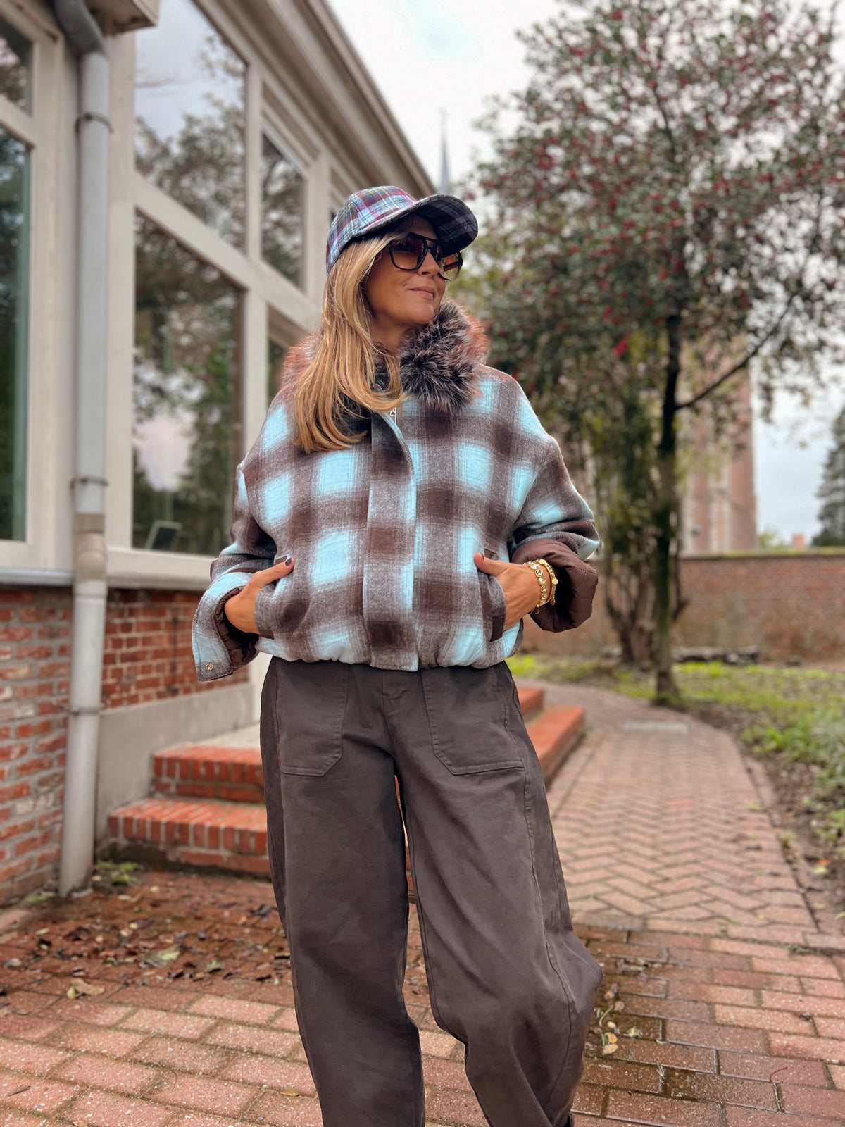 VICTORIA BLOCKED JACKET