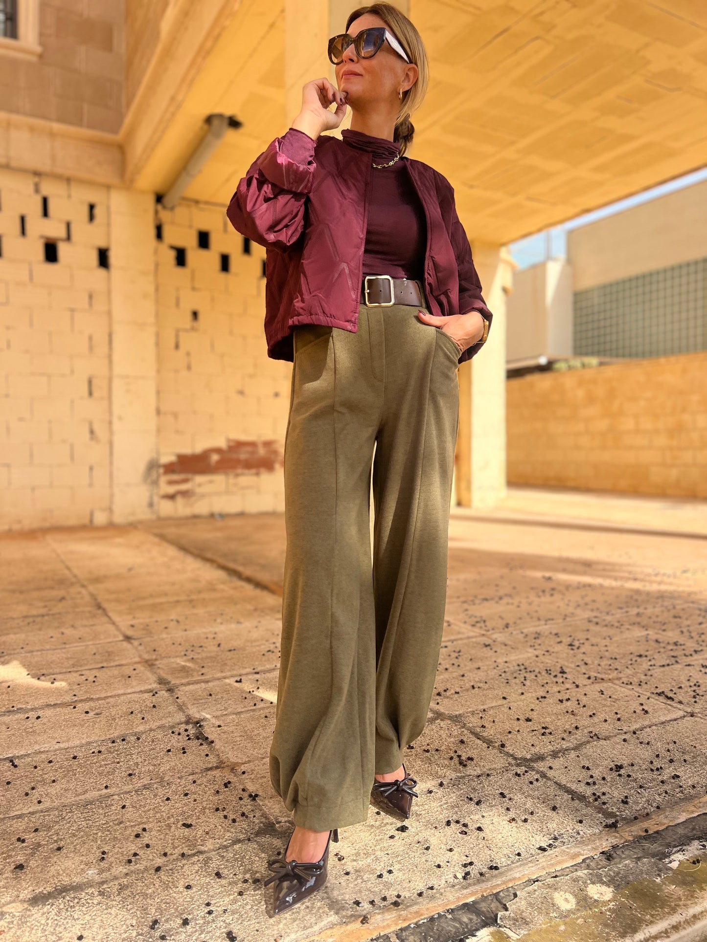 ASTER JACKET BURGUNDY