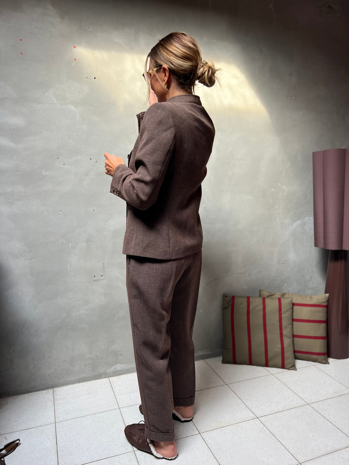 DRESSED PANTS TAUPE