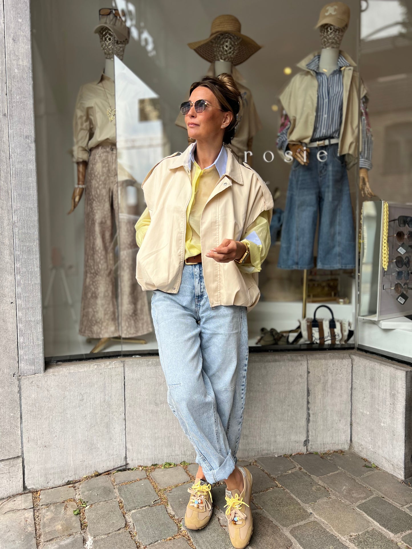 BLUE BREEZE BLOUSE