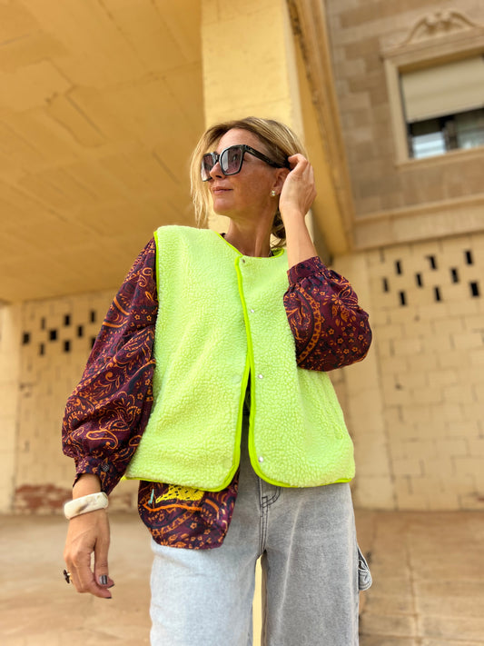 GILET FLUO GREEN