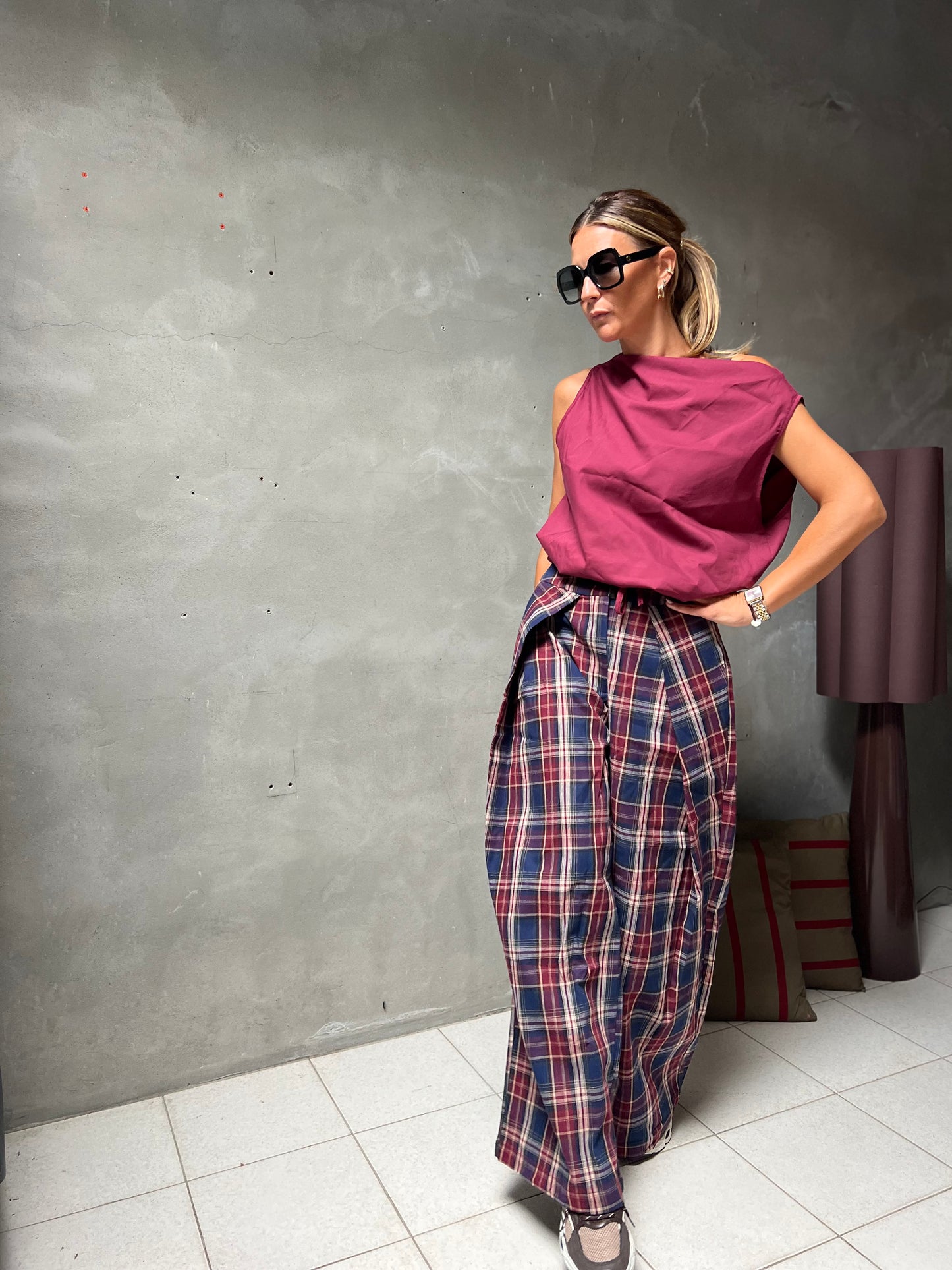 TARTAN PANTS