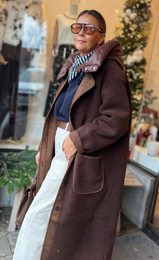 MAUDE CHOCOLATE COAT