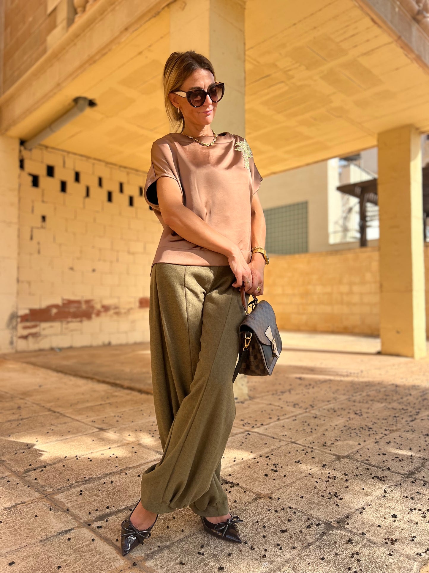 HARVEST PANTALON GREEN