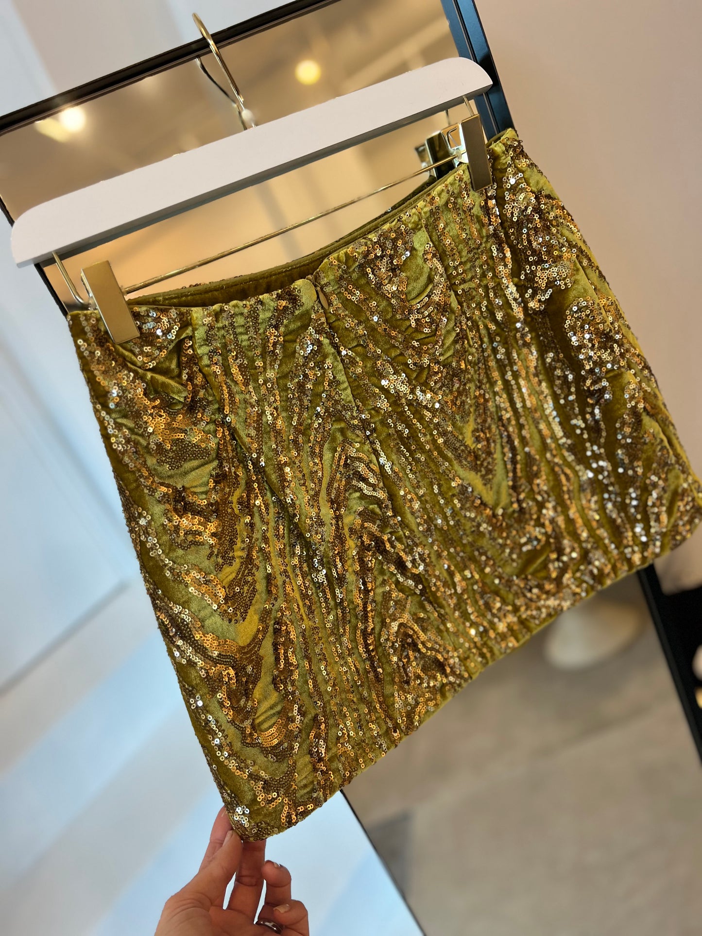 VELVET SKIRT laatste maten S