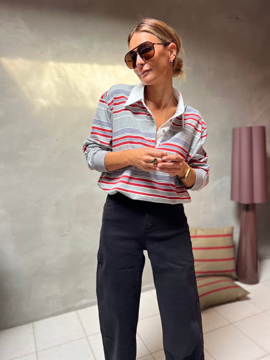 LISS POLO SWEATER