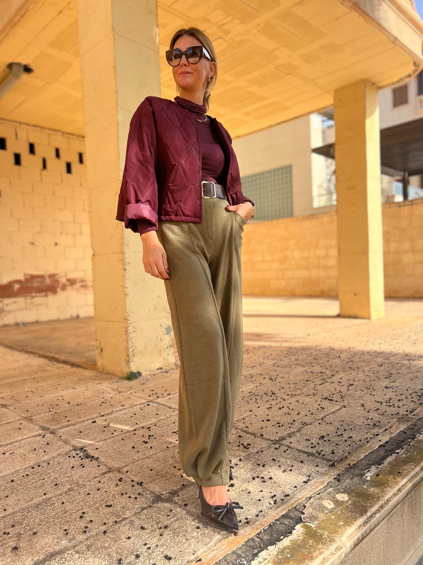 ASTER JACKET BURGUNDY