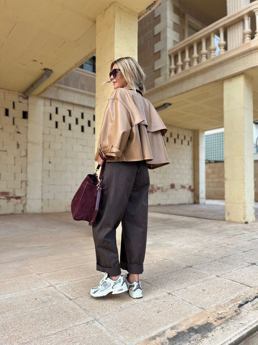 THE CITY JACKET CAMEL