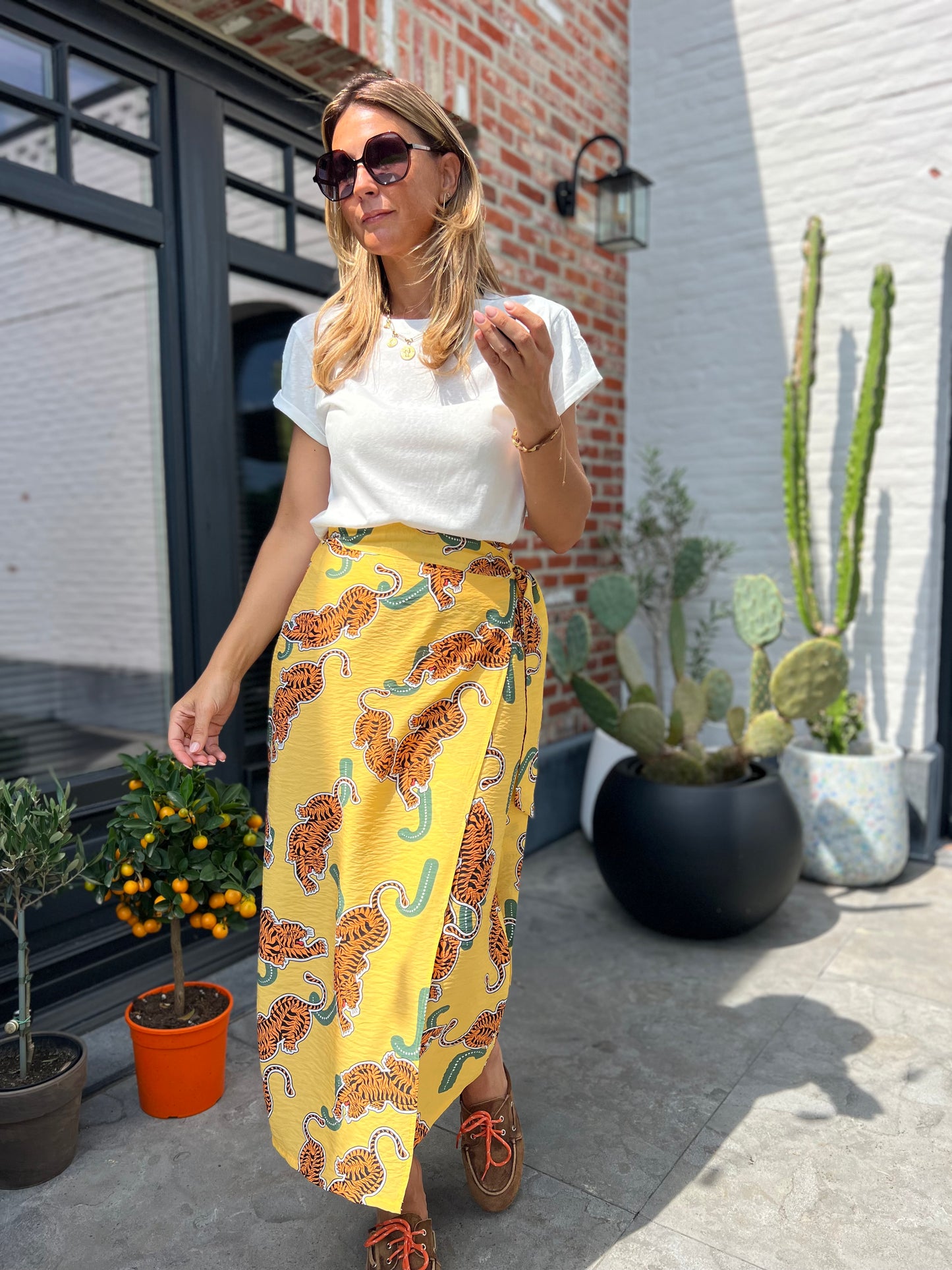 CARLA SKIRT YELLOW