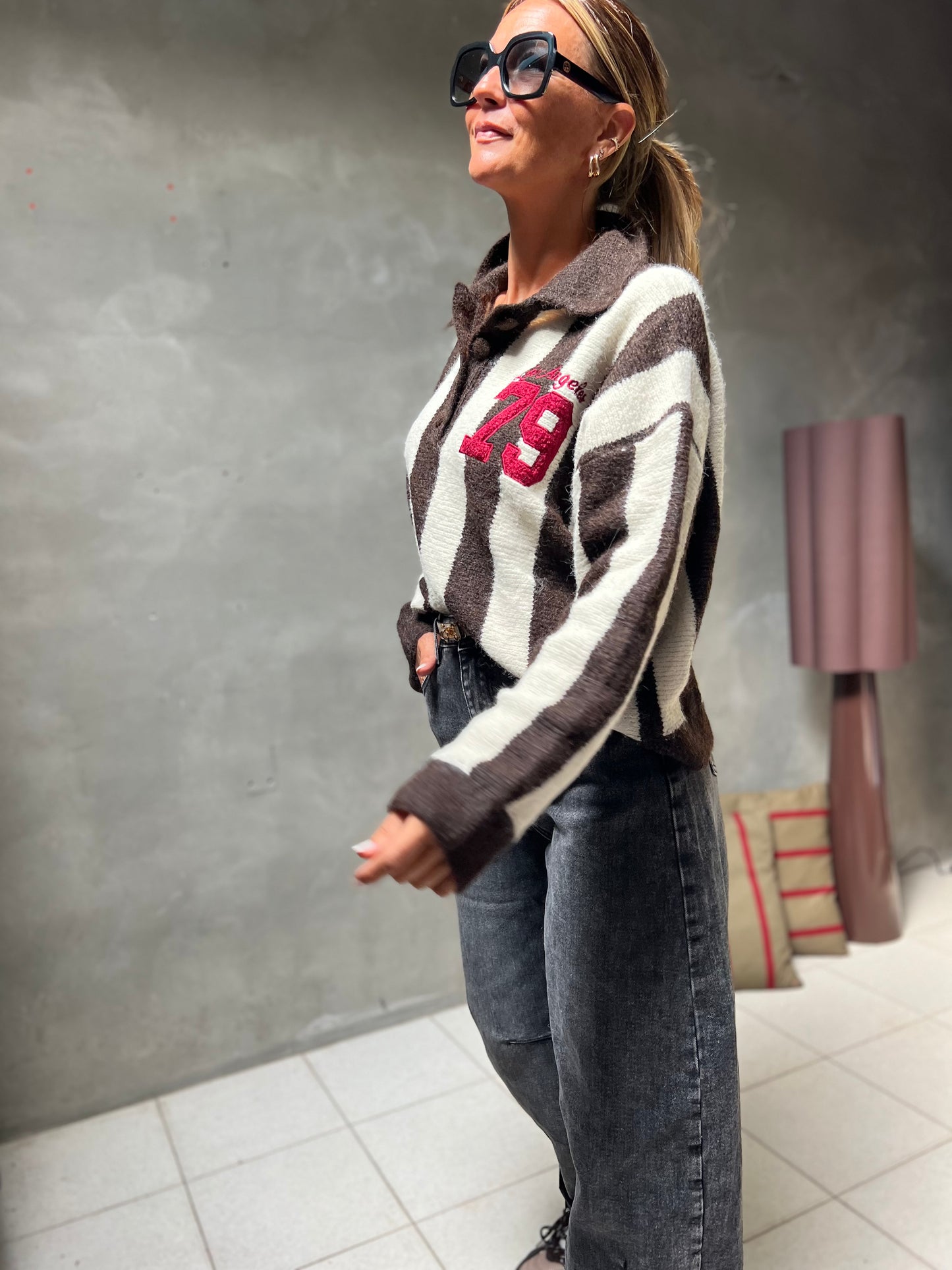 L.A. SWEATER CHOCOLAT