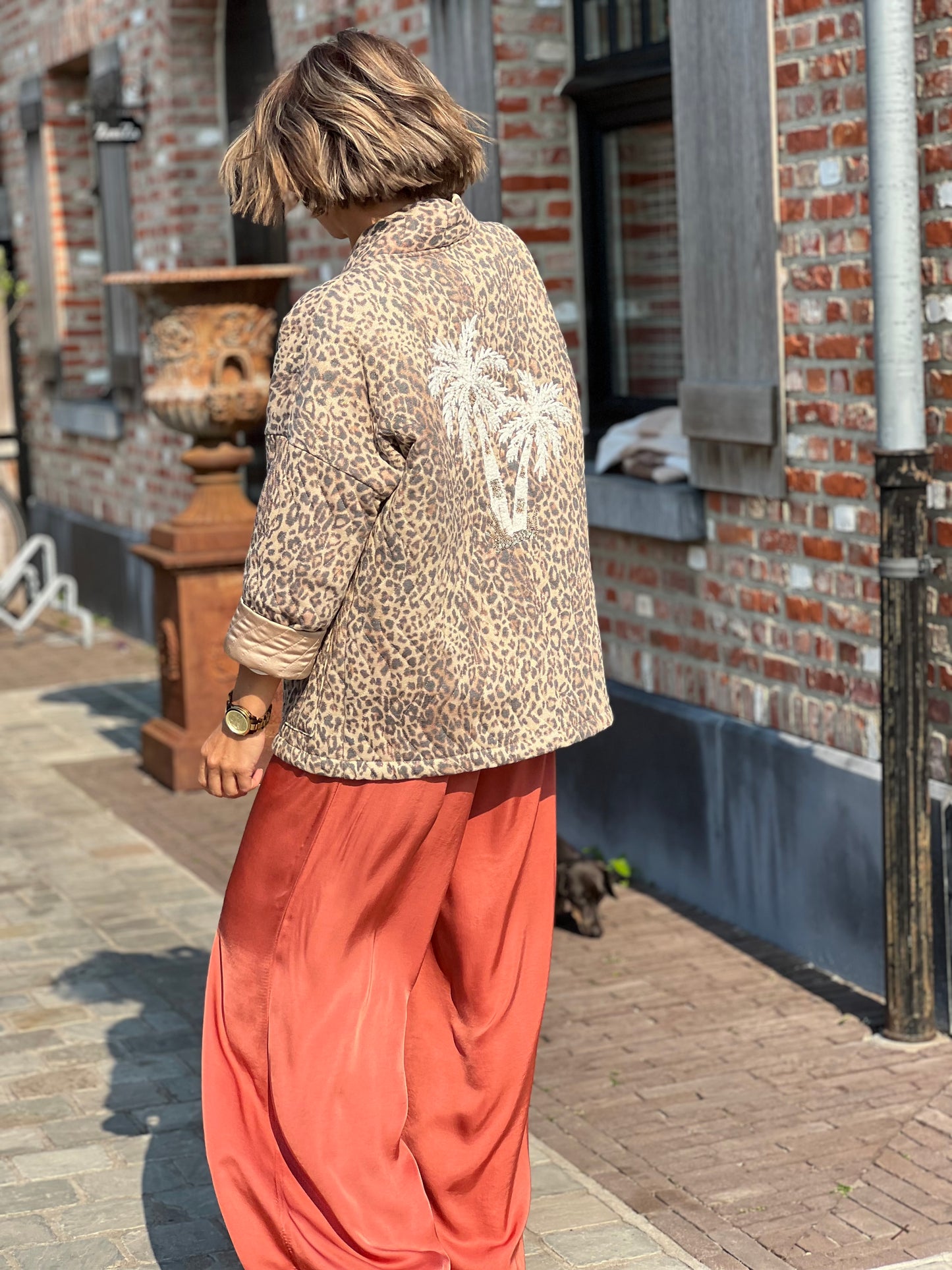 LOEWIE TERRACOTTA PANTS