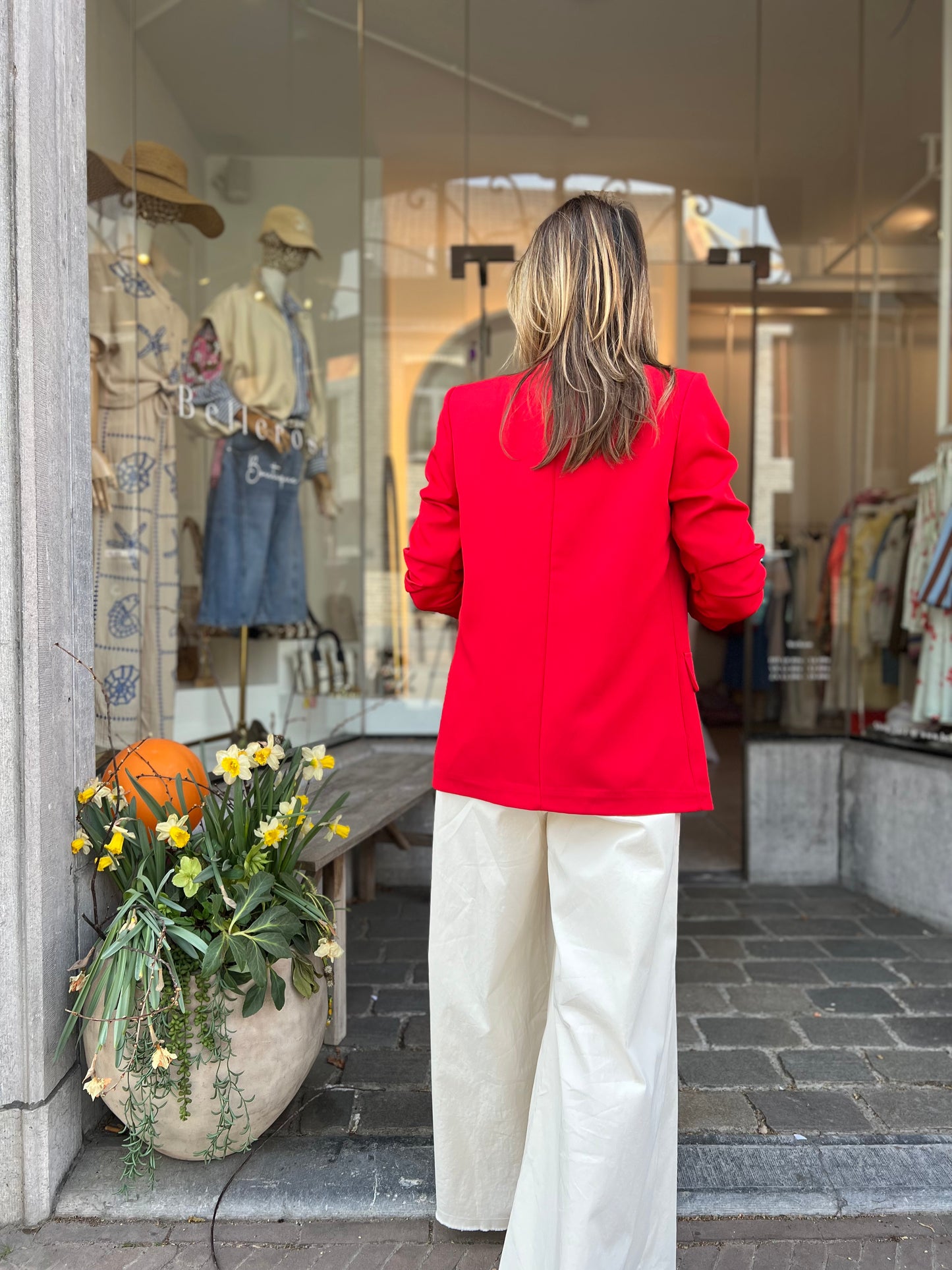 DORY RED BLAZER