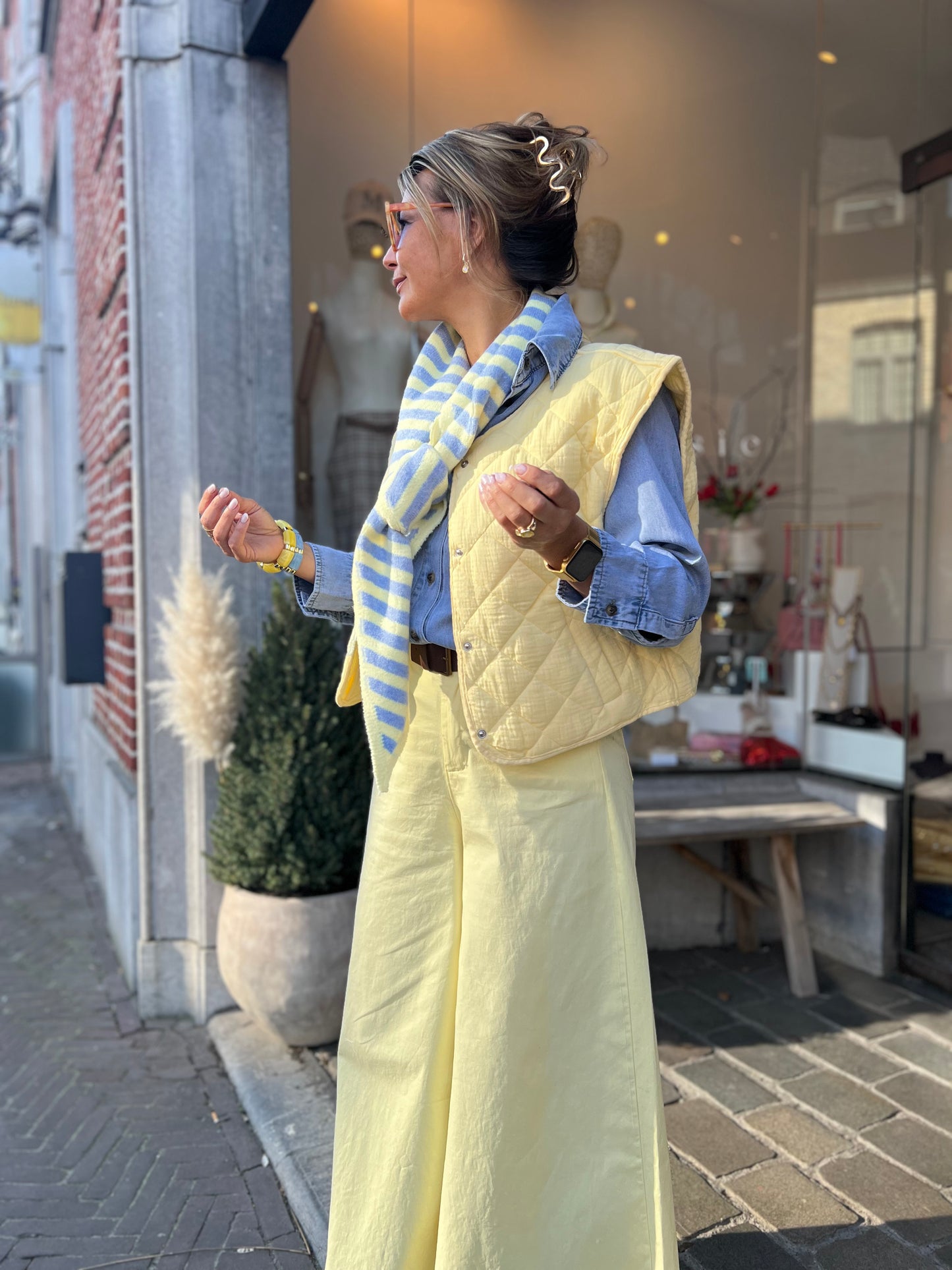 JAY GILET SOFTYELLOW