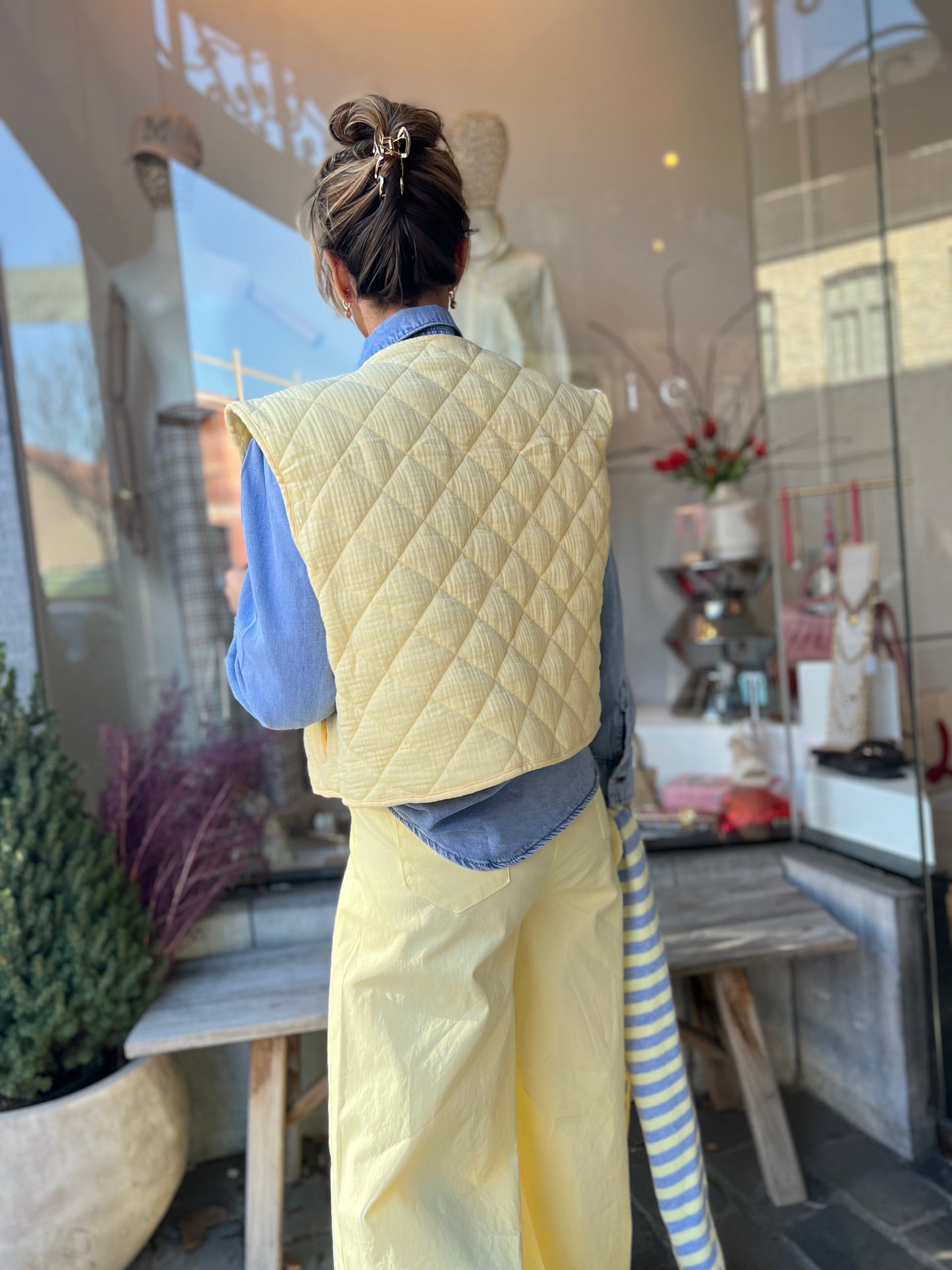 JAY GILET SOFTYELLOW