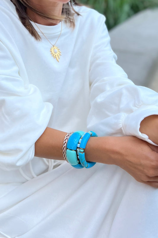 JASMINE ARMBAND BLUE