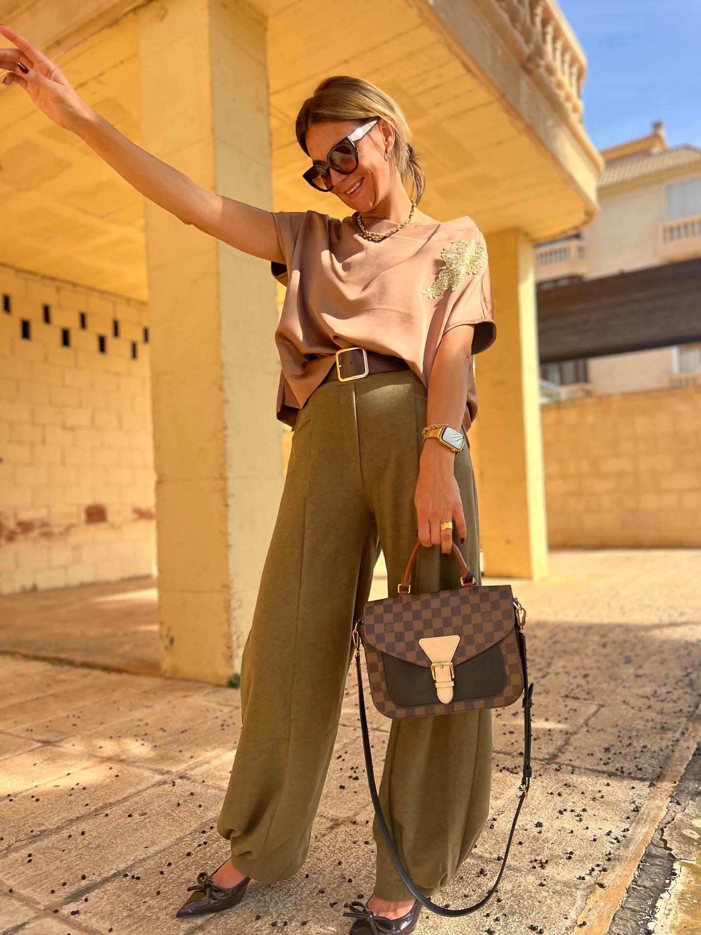 HARVEST PANTALON GREEN