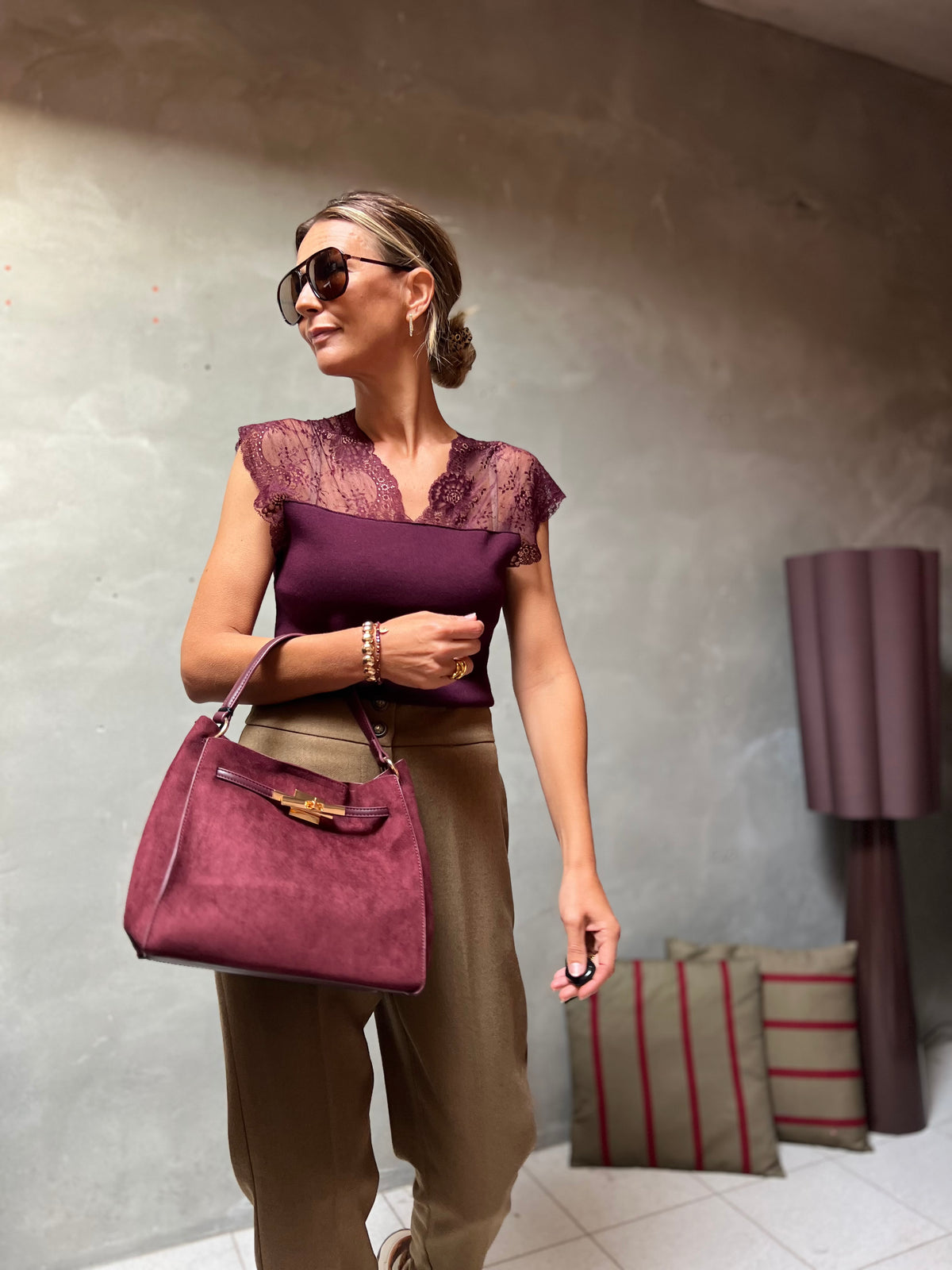 BAG WINERED