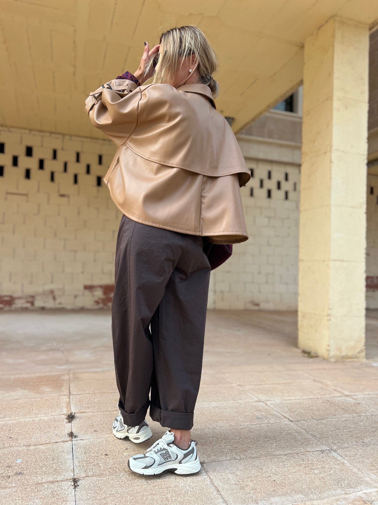 THE CITY JACKET CAMEL