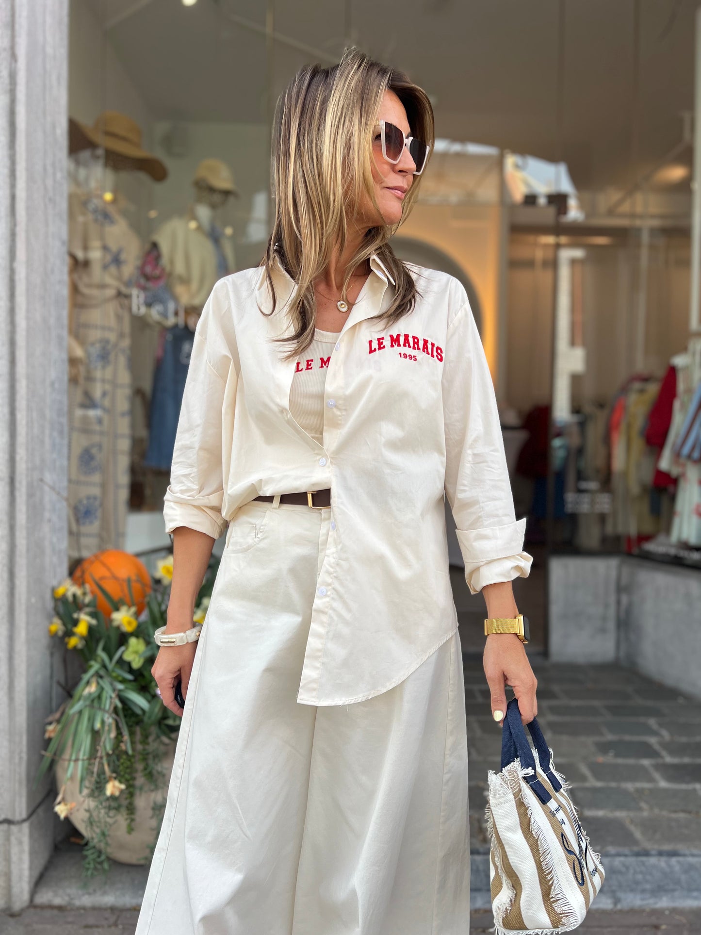 LE MARAIS BLOUSE & TOP NATUREL