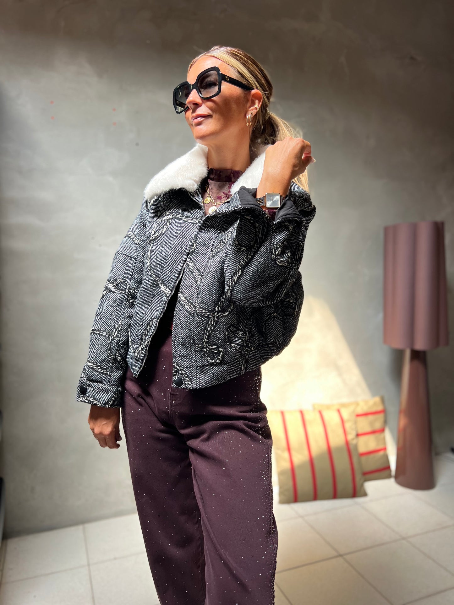 COLETTE TWEED JACKET