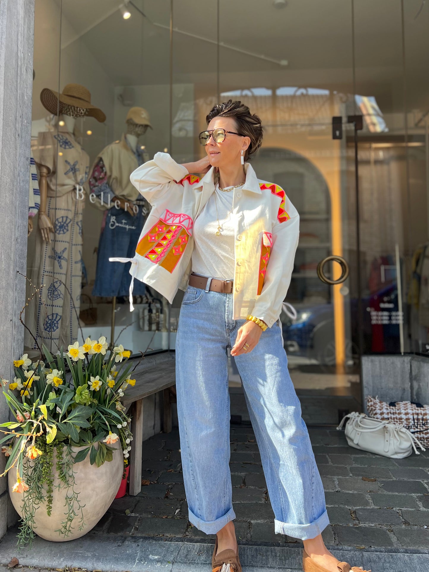 MISSI JACKET CAMEL CRÉME