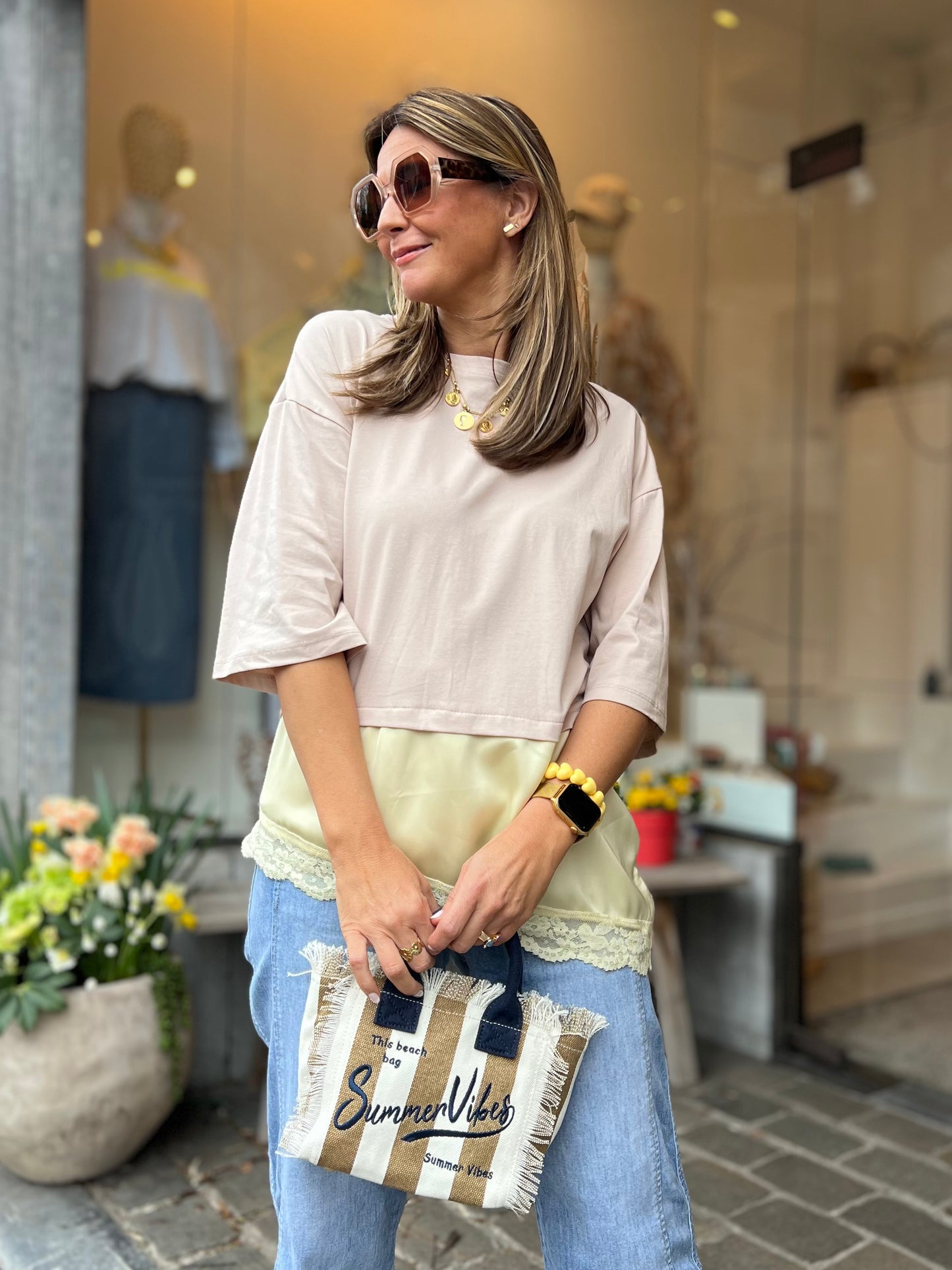 AMILLE SHIRT BEIGE